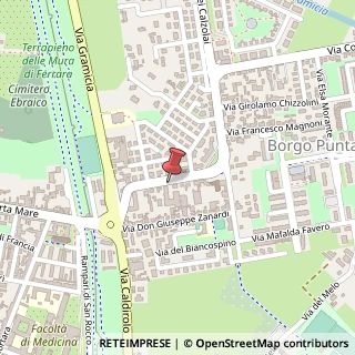 Mappa Via Giovanni XXIII, 40, 44123 Ferrara, Ferrara (Emilia Romagna)