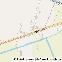 Map Vigarano Mainarda