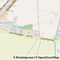 Map Brescello