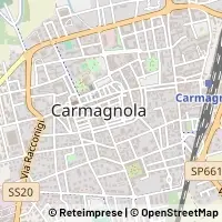 Map Carmagnola