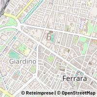 Map Ferrara