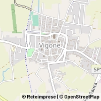 Mapa Vigone