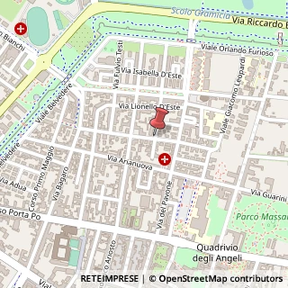 Mappa 1 Via Lucia Da Narni Beata, Ferrara, FE 44121, 44121 Ferrara FE, Italia, 44121 Ferrara, Ferrara (Emilia Romagna)