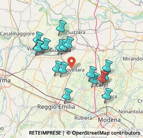 Mappa Str. Sbarra, 42017 Novellara RE, Italia (13.09118)