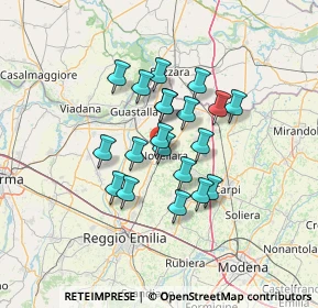 Mappa Str. Sbarra, 42017 Novellara RE, Italia (10.1385)