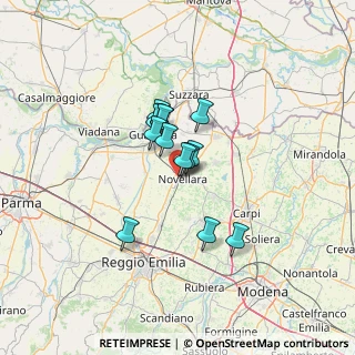 Mappa Str. Sbarra, 42017 Novellara RE, Italia (8.71462)