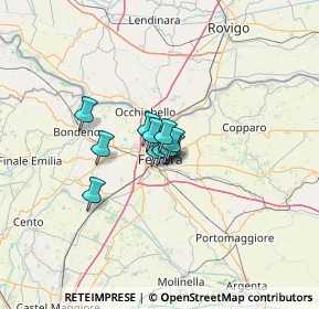 Mappa Via Arianuova, 44121 Ferrara FE, Italia (5.99273)