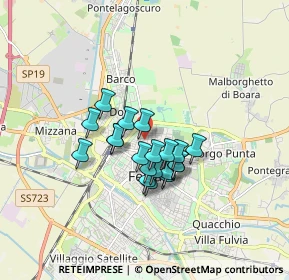 Mappa Via Arianuova, 44121 Ferrara FE, Italia (1.203)