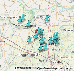 Mappa Via Alessandro Manzoni, 42017 Novellara RE, Italia (11.89053)