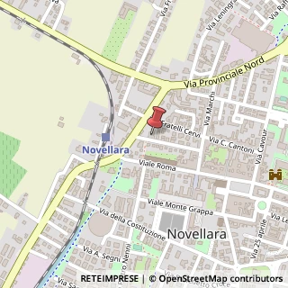 Mappa Via Alessandro Manzoni, 20, 42017 Novellara, Reggio nell'Emilia (Emilia Romagna)