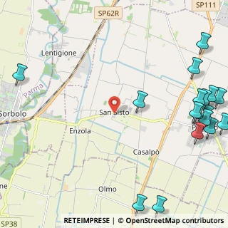 Mappa Via Casino Pallavicino, 42028 Poviglio RE, Italia (3.41059)