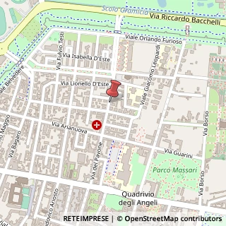 Mappa Via del Pavone, 64, 44121 Ferrara, Ferrara (Emilia Romagna)