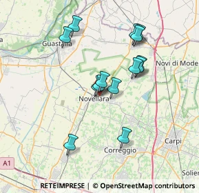 Mappa Viale dello Sport, 42017 Novellara RE, Italia (6.43929)