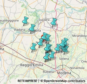 Mappa Viale dello Sport, 42017 Novellara RE, Italia (11.30278)
