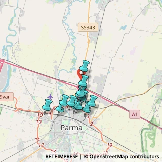 Mappa SS Asolana, 43122 Parma PR (3.03929)