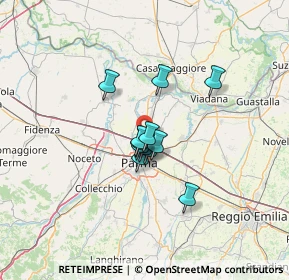 Mappa SS Asolana, 43122 Parma PR (8.02333)