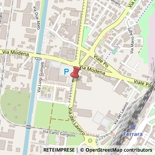 Mappa Via Guglielmo Marconi, 11, 44100 Ferrara, Ferrara (Emilia Romagna)