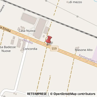 Mappa Via Nazionale Emilia, 9, 43012 Fontanellato, Parma (Emilia Romagna)