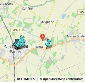 Mappa Via Scala, 41038 San felice sul Panaro MO, Italia (2.3155)