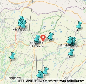 Mappa Via Scala, 41038 San felice sul Panaro MO, Italia (9.39)