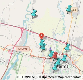 Mappa Roncopascolo, 43126 Roncopascolo PR (4.72455)