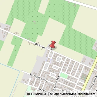 Mappa Via Barberi, 47, 41016 Novi di Modena, Modena (Emilia Romagna)