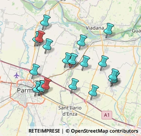 Mappa Via Bruno Buozzi, 43058 Sorbolo PR, Italia (7.52)