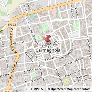 Mappa Via boselli 3, 10022 Carmagnola, Torino (Piemonte)