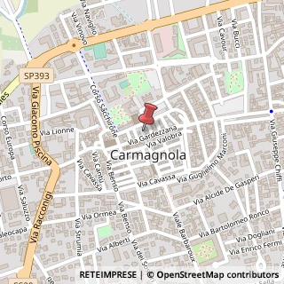 Mappa Via Paolo Boselli, 6, 10022 Carmagnola, Torino (Piemonte)
