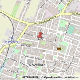 Mappa Via Andrea Costa,  36, 42017 Novellara, Reggio nell'Emilia (Emilia Romagna)