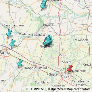 Mappa Via Andrea Costa, 42017 Novellara RE, Italia (14.465)