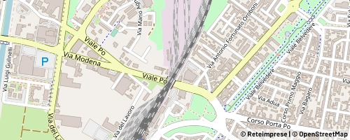 Mappa Ferrara