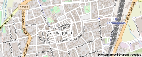 Mappa Carmagnola