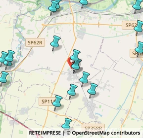 Mappa 42028 Poviglio RE, Italia (5.4385)