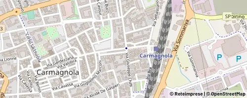 Mappa Carmagnola