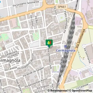Via Giuseppe Chiffi, 4,10022Carmagnola