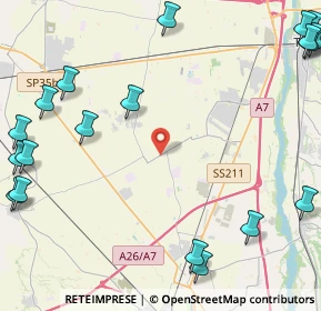 Mappa Via Tortona, 15062 Bosco Marengo AL, Italia (6.8775)