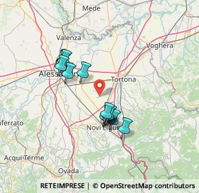 Mappa Via Tortona, 15062 Bosco Marengo AL, Italia (11.82286)
