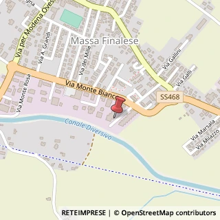 Mappa Via Monviso, 14, 41034 Finale Emilia, Modena (Emilia Romagna)