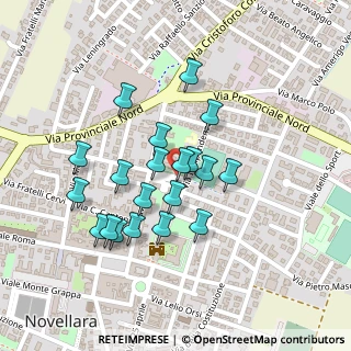Mappa Via N. Campanini, 42017 Novellara RE, Italia (0.1965)