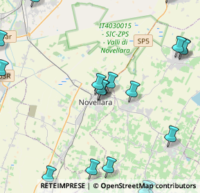Mappa Via N. Campanini, 42017 Novellara RE, Italia (6.0815)