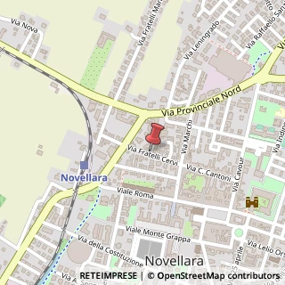 Mappa Via cervi fratelli 5, 42017 Novellara, Reggio nell'Emilia (Emilia Romagna)