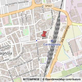 Mappa Corso G. Matteotti, 29, 10022 Carmagnola, Torino (Piemonte)
