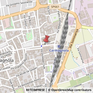 Mappa Corso Matteotti Giacomo, 1, 10022 Carmagnola, Torino (Piemonte)