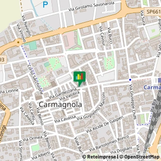 Mappa Via Gardezzana, 2, 10022 Carmagnola, Torino (Piemonte)