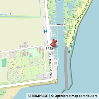 Mappa Strada del Mare, 77, 45018 Porto Tolle, Rovigo (Veneto)