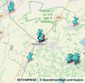 Mappa Via Amilcare Ponchielli, 42017 Novellara RE, Italia (5.773)