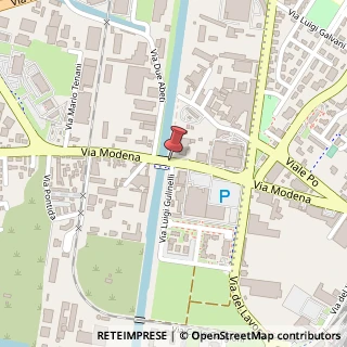 Mappa Via Modena,  28, 44100 Ferrara, Ferrara (Emilia Romagna)