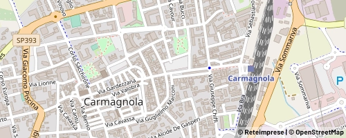 Mappa Carmagnola