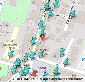 Mappa Via Martiri Libertà, 43058 Sorbolo PR, Italia (0.08889)